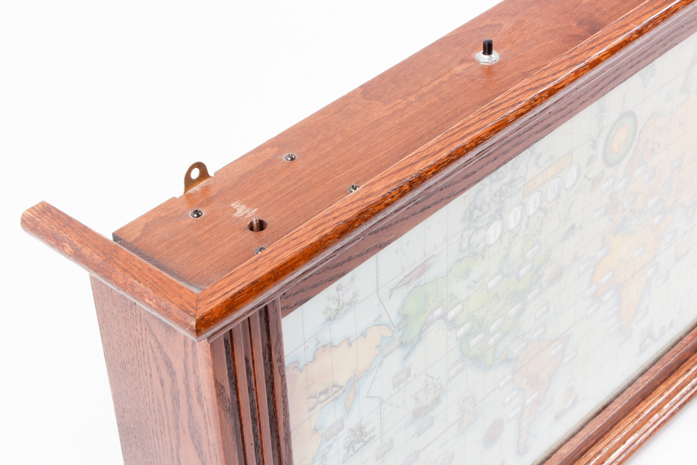 1959 Howard Miller World Time Clock