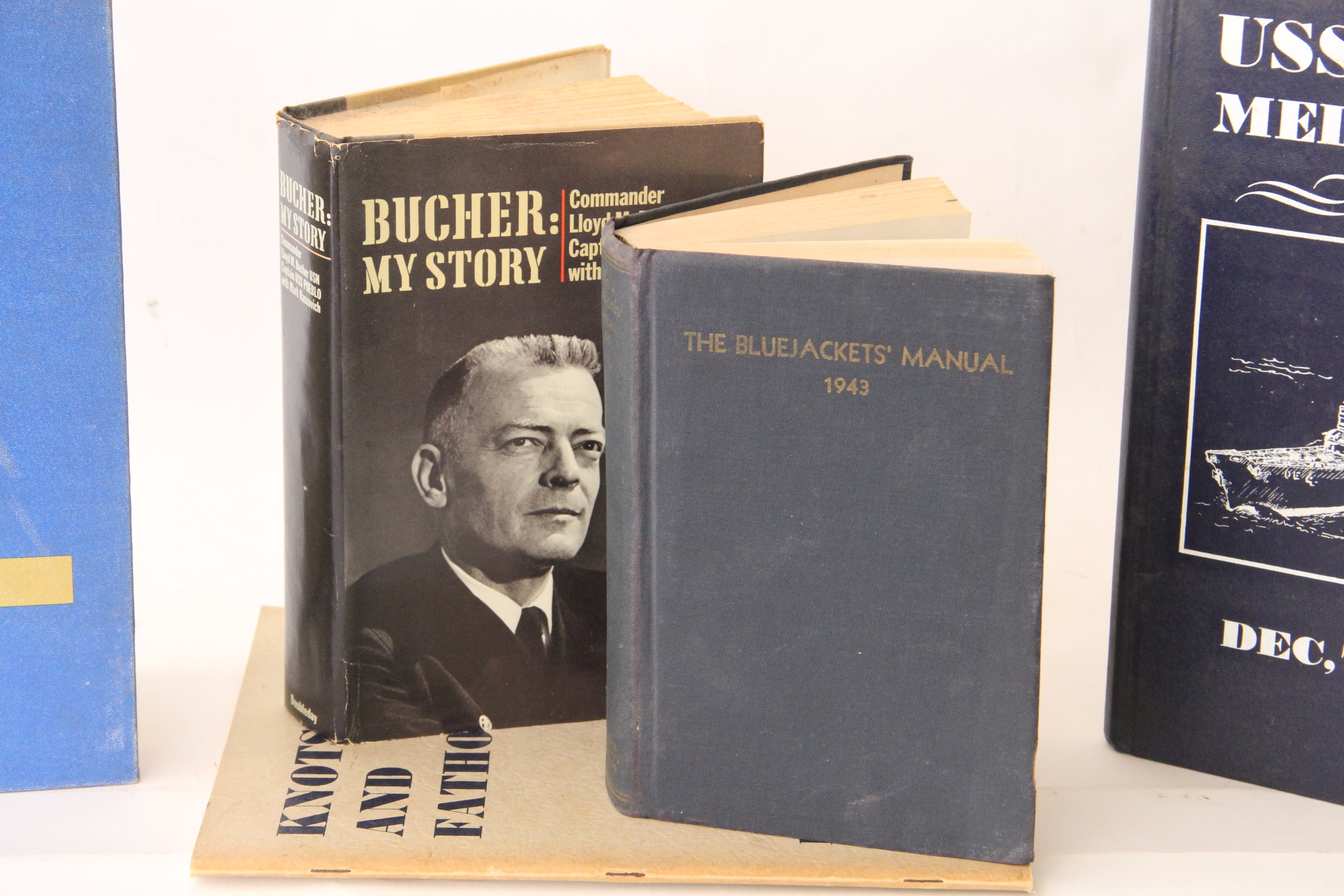 Vintage 1943 Navy Manual and ROTC Colorado Yearbooks