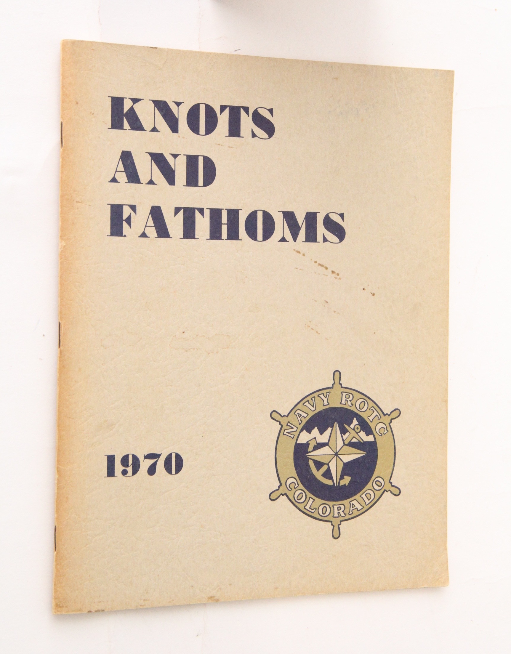 Vintage 1943 Navy Manual and ROTC Colorado Yearbooks