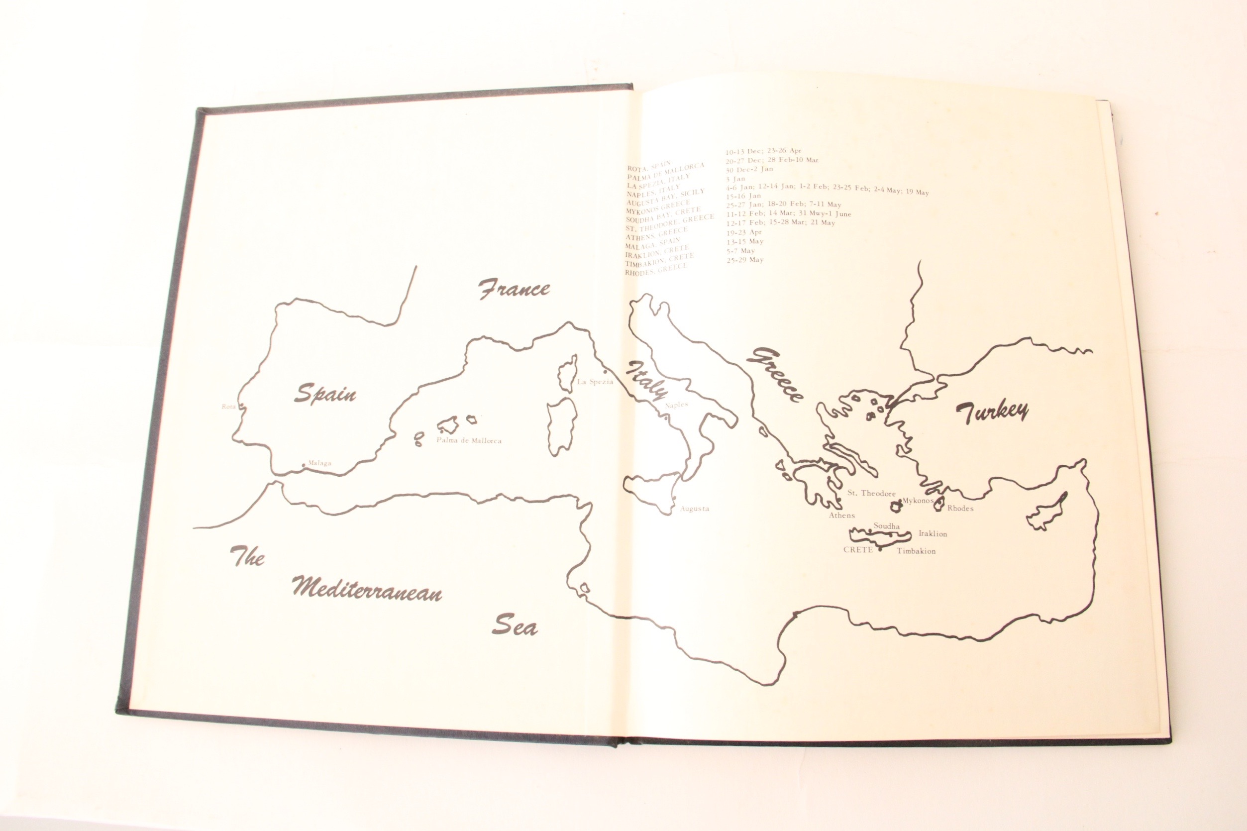 Vintage 1943 Navy Manual and ROTC Colorado Yearbooks