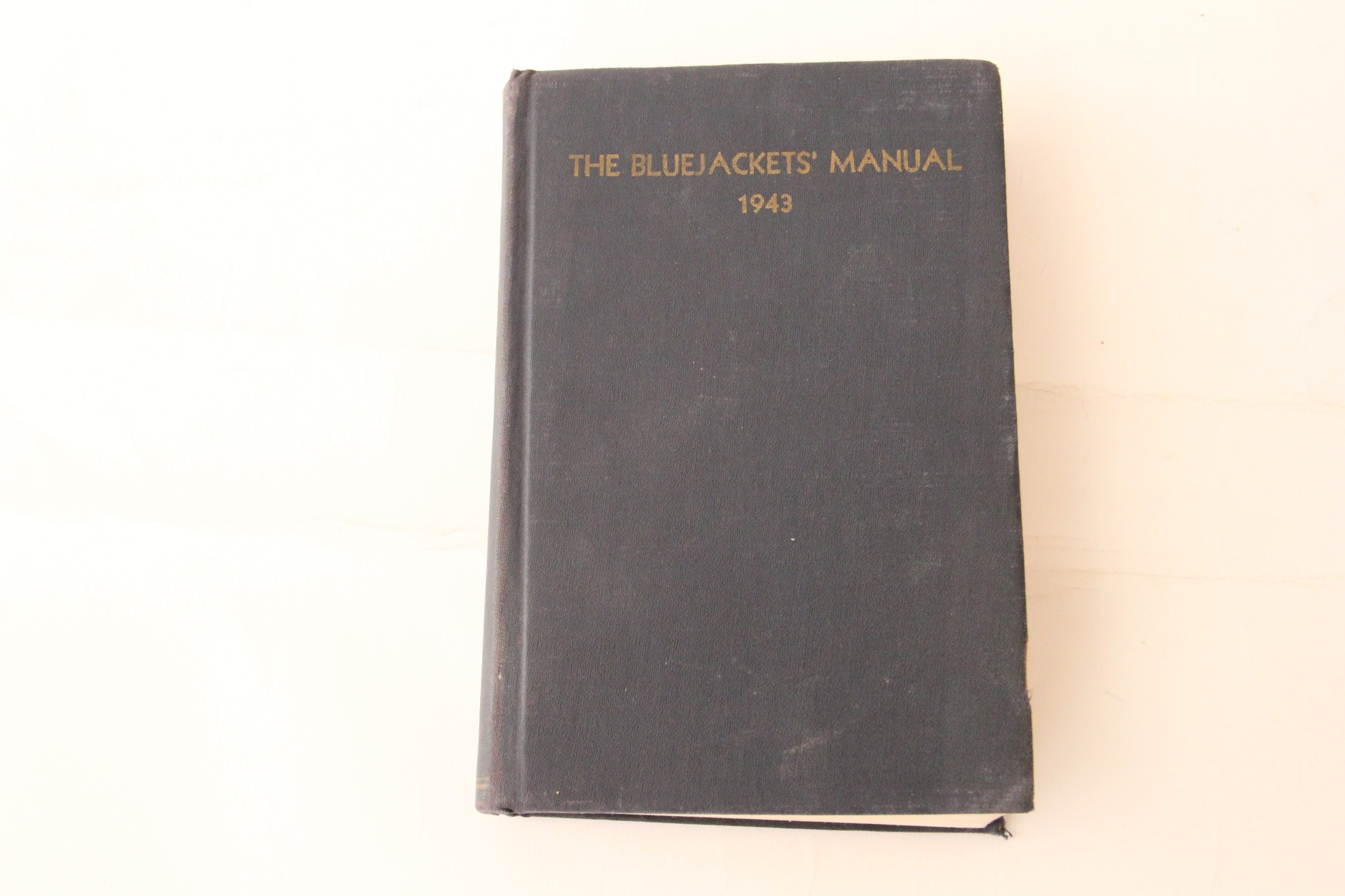 Vintage 1943 Navy Manual and ROTC Colorado Yearbooks