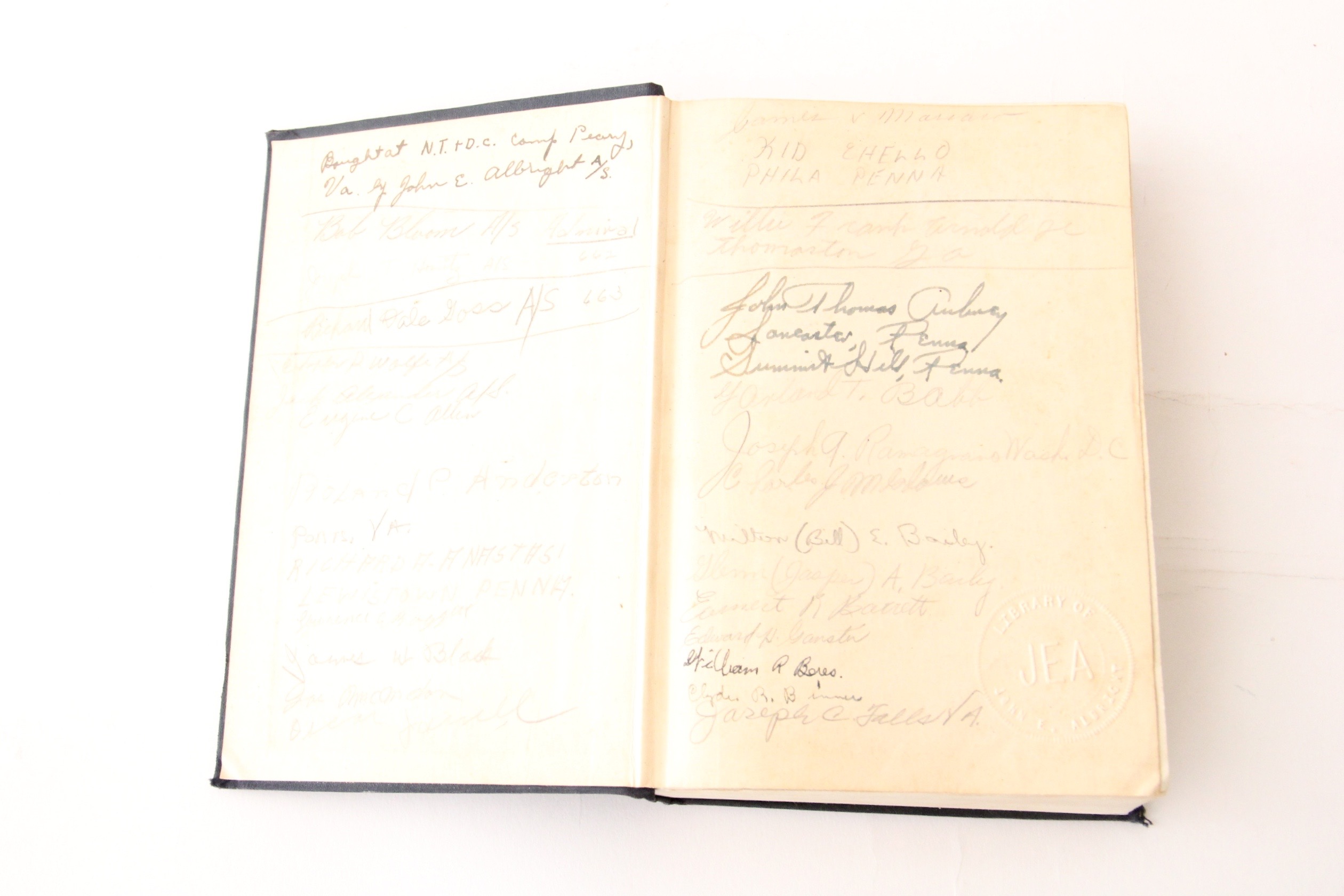 Vintage 1943 Navy Manual and ROTC Colorado Yearbooks