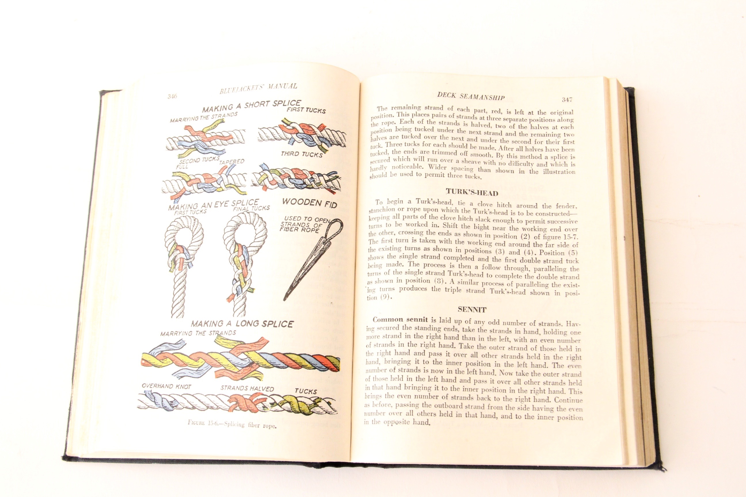 Vintage 1943 Navy Manual and ROTC Colorado Yearbooks