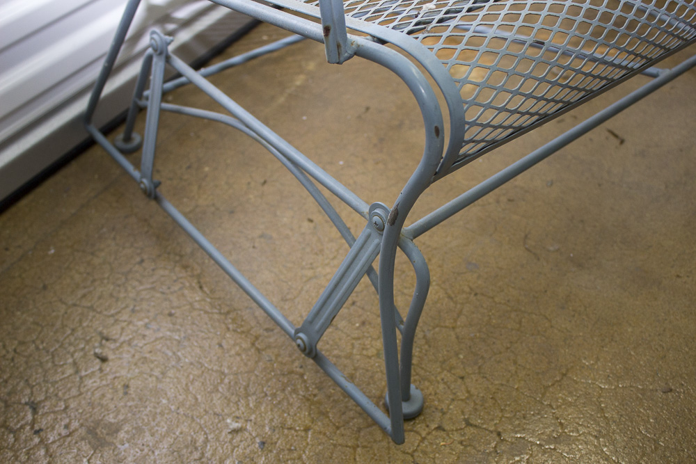Wrought Iron Patio Glider