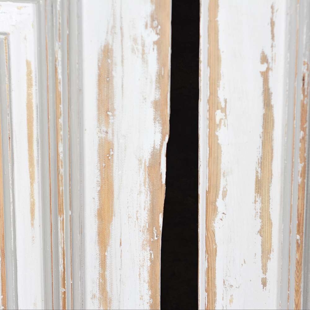 Antique Architectural Salvage Wooden Doors with Bars