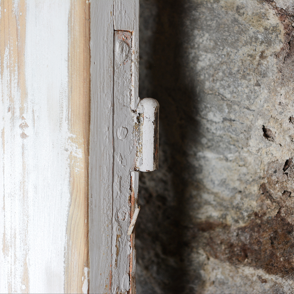 Antique Architectural Salvage Wooden Doors with Bars
