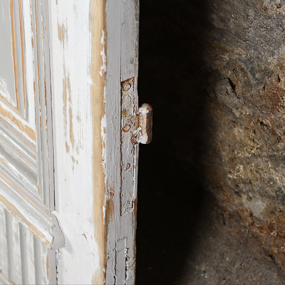 Antique Architectural Salvage Wooden Doors with Bars