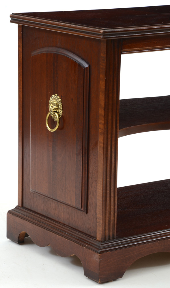 Regency Style Mahogany End Table