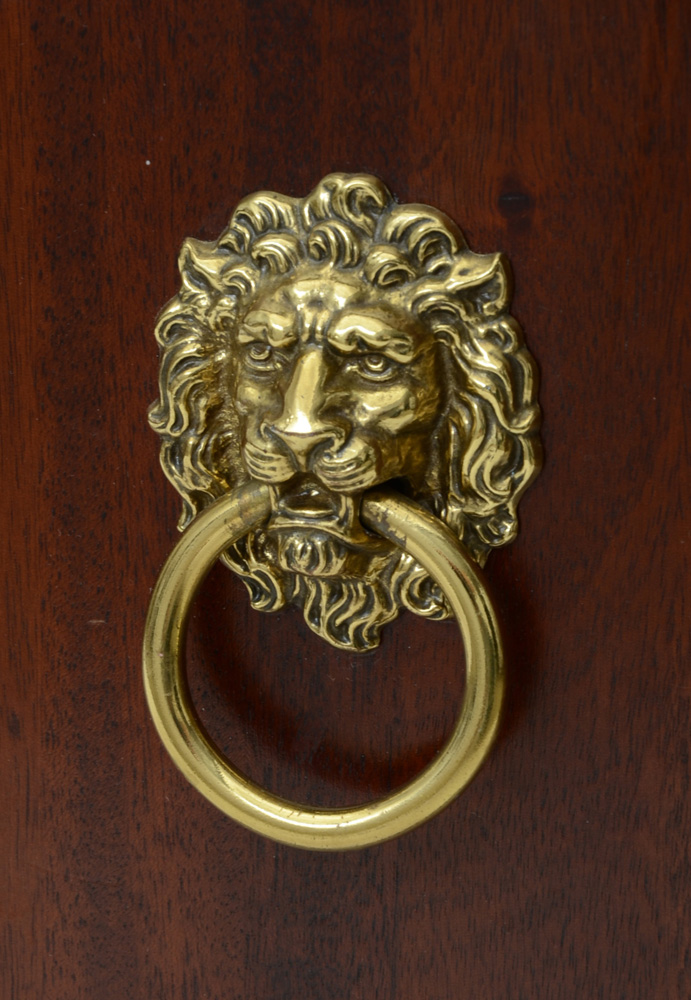 Regency Style Mahogany End Table