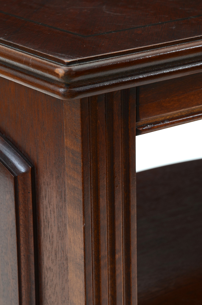 Regency Style Mahogany End Table