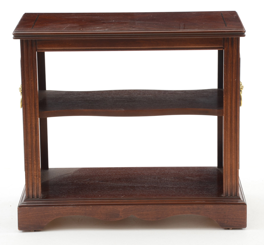 Regency Style Mahogany End Table