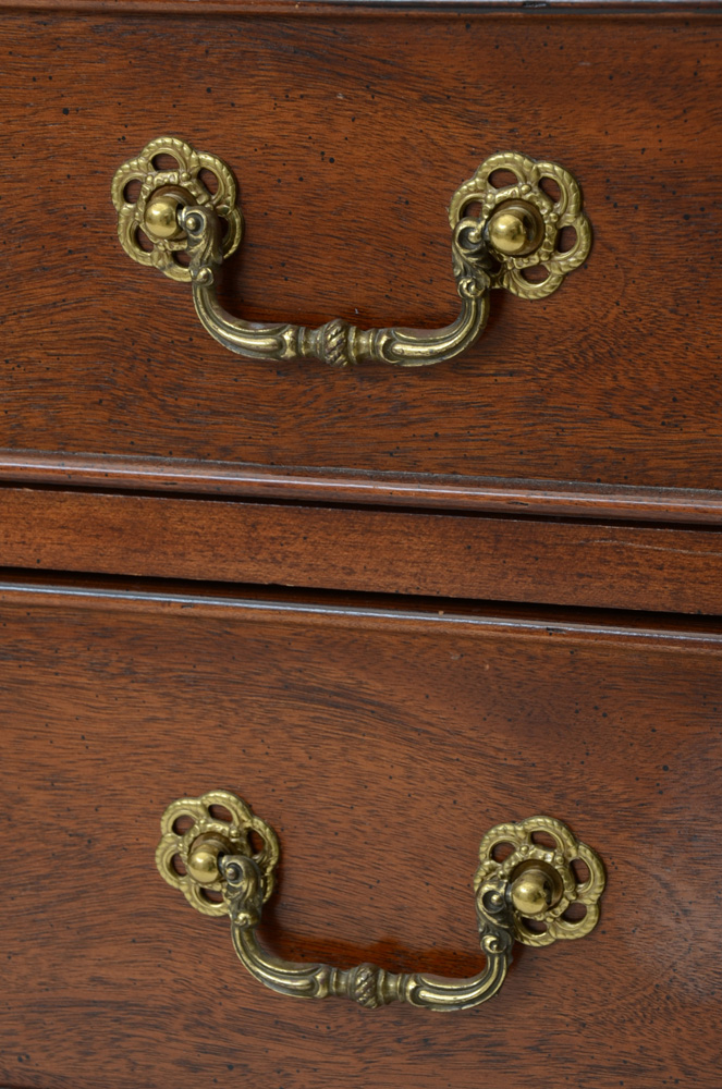 Century Chippendale Style Mahogany Bachelor Chest
