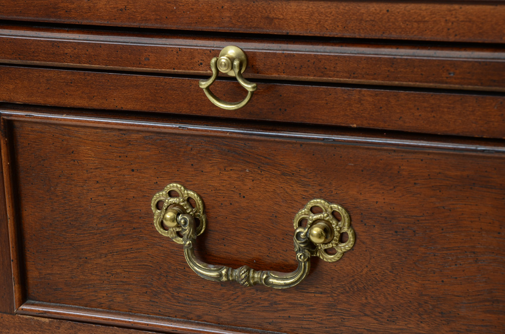 Century Chippendale Style Mahogany Bachelor Chest