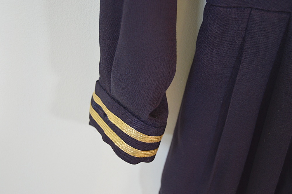 Vintage 1980s Lillie Rubin Military Style Jumpsuit