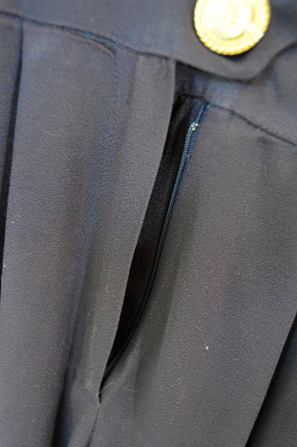 Vintage 1980s Lillie Rubin Military Style Jumpsuit