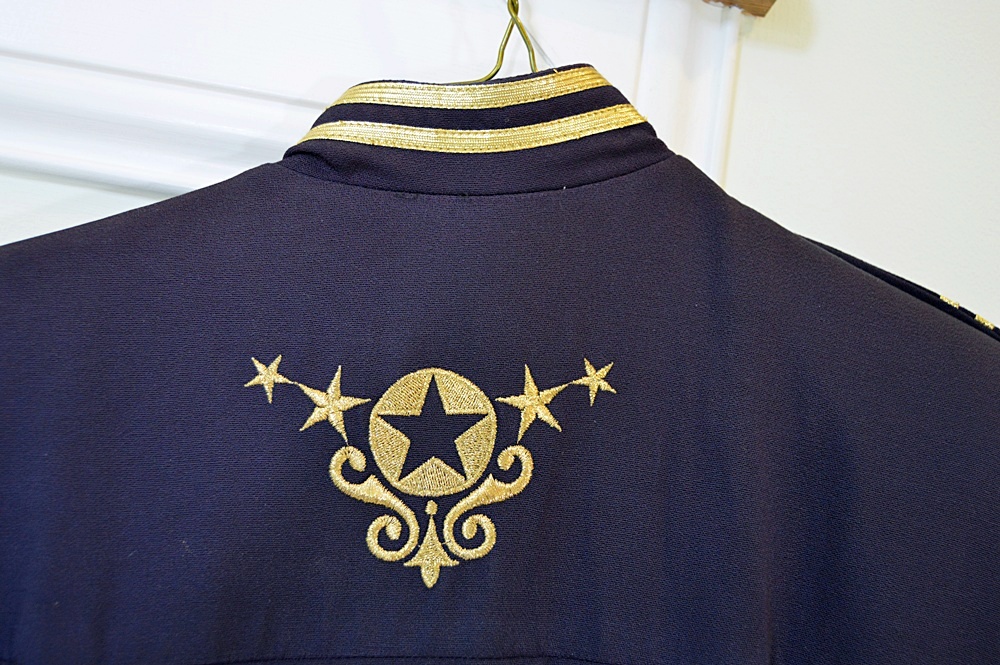 Vintage 1980s Lillie Rubin Military Style Jumpsuit