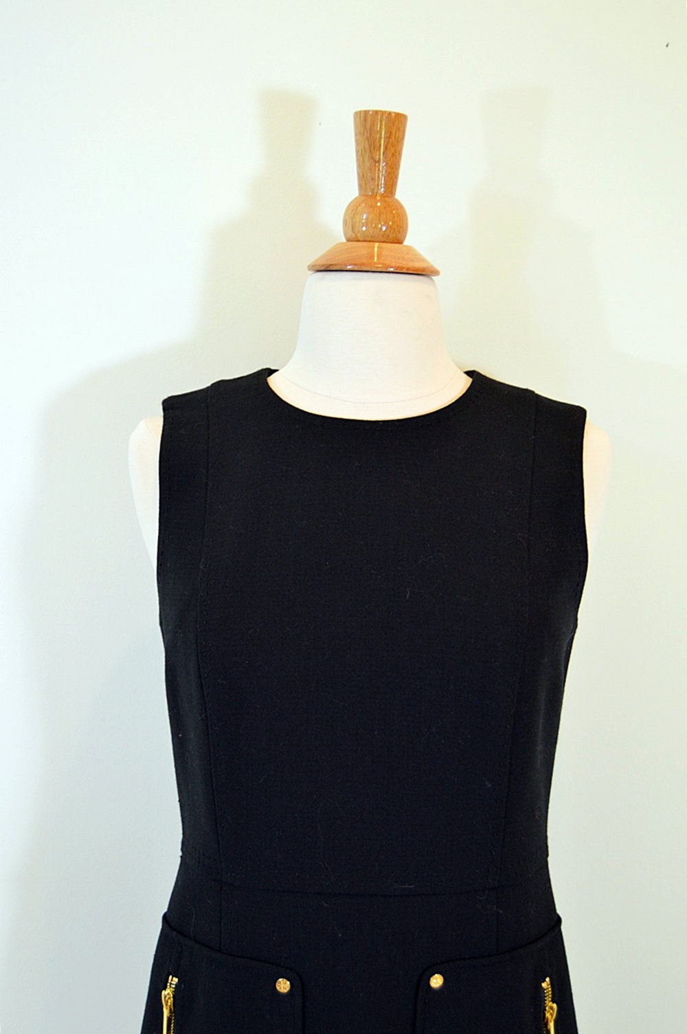 Ladies Tory Burch Wool Blend Black Dress