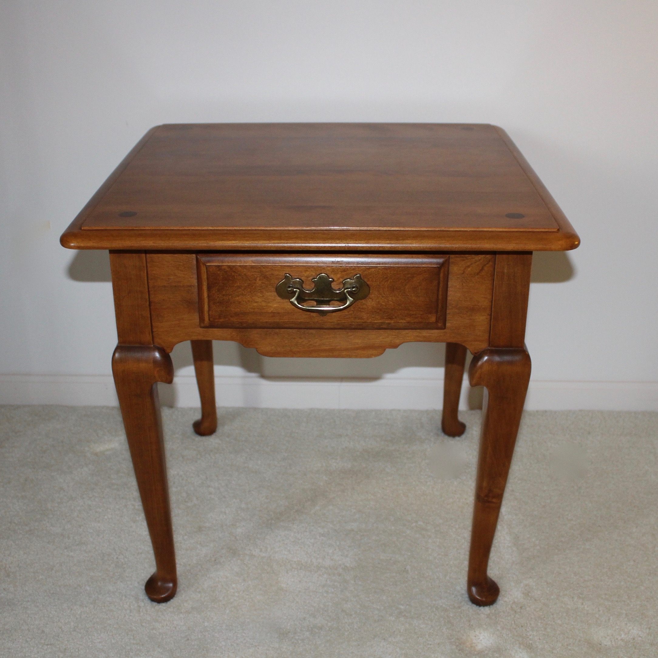 Vintage Ethan Allen Cherry End Table EBTH
