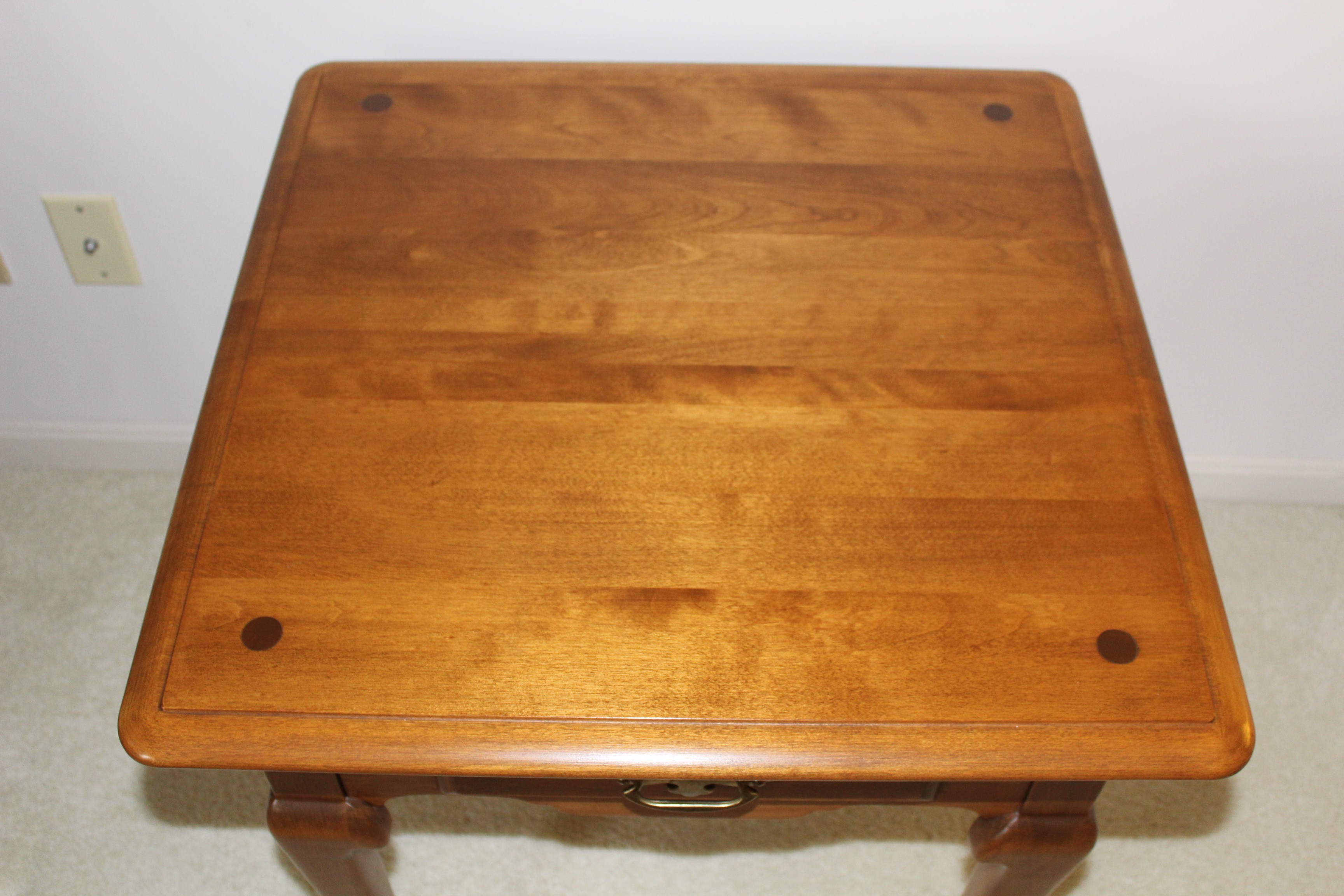 Vintage Ethan Allen Cherry End Table EBTH