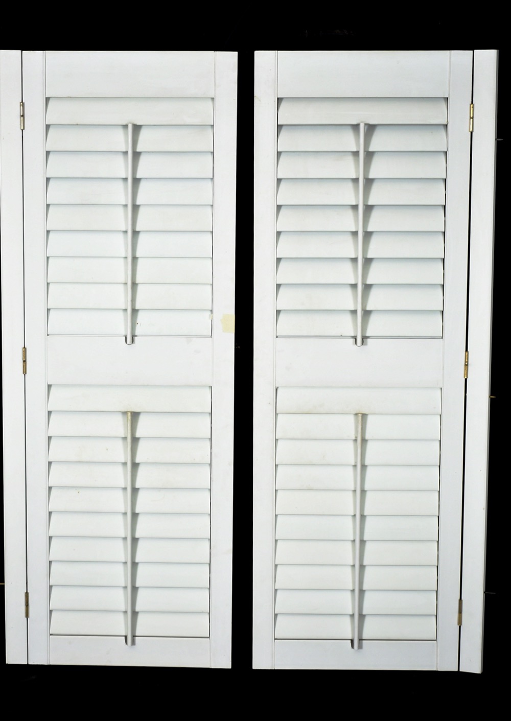 Two Pairs of White Shutters