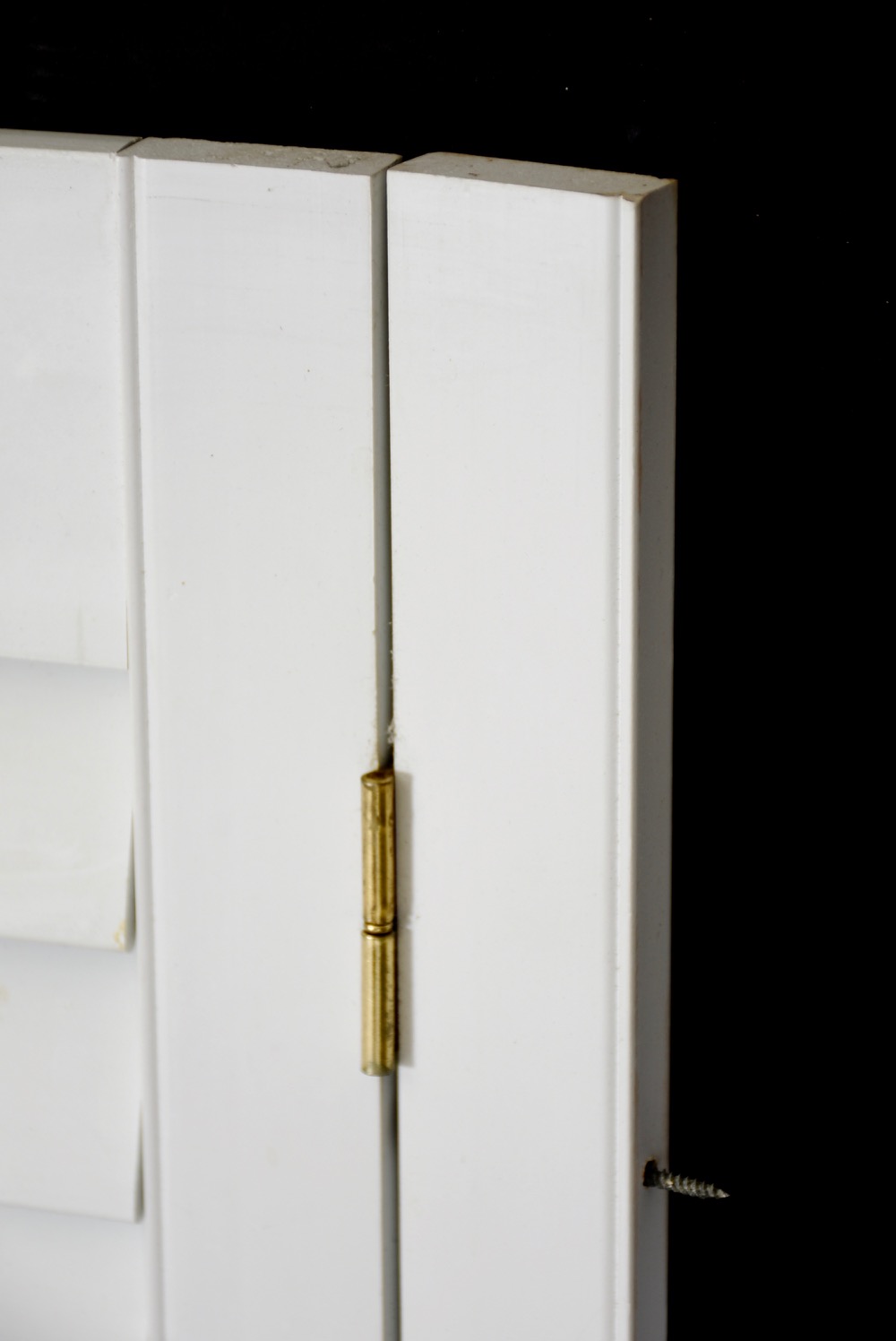 Two Pairs of White Shutters