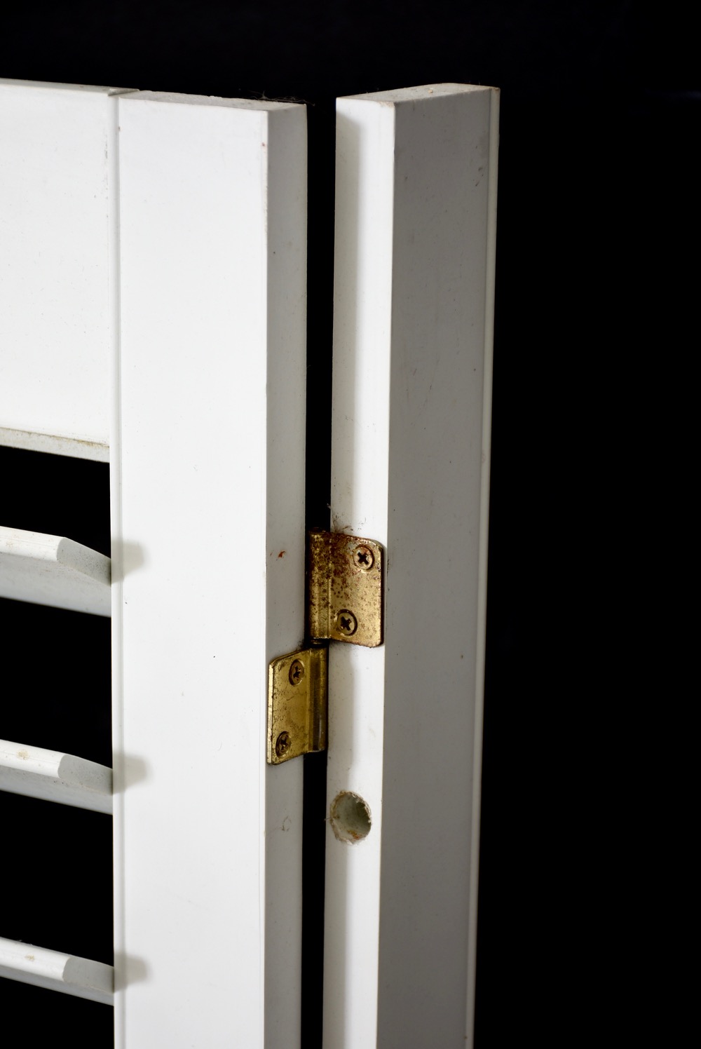 Two Pairs of White Shutters