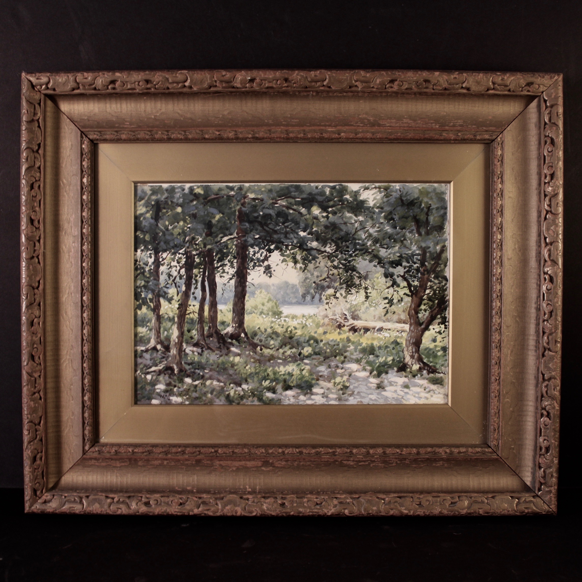 William McCord Original Watercolor Painting