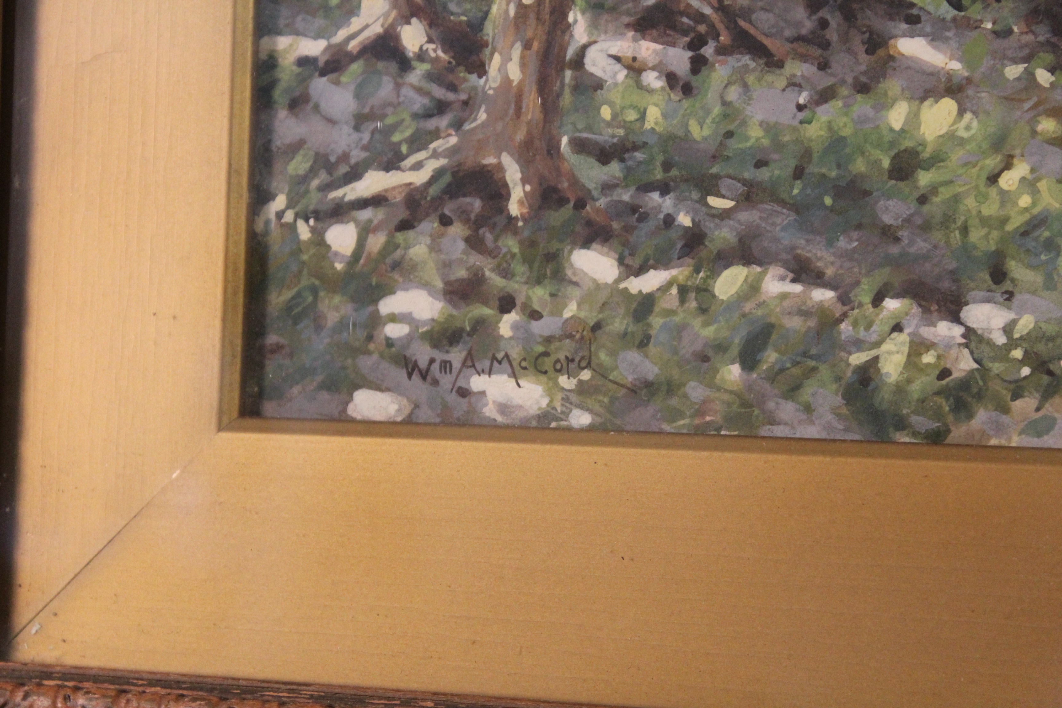 William McCord Original Watercolor Painting