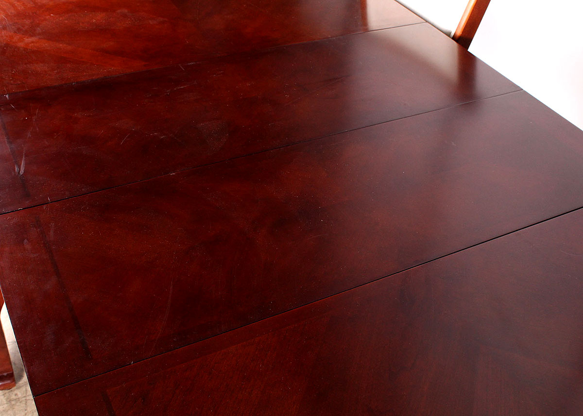 Duncan Phyfe Style Dining Table and Chairs