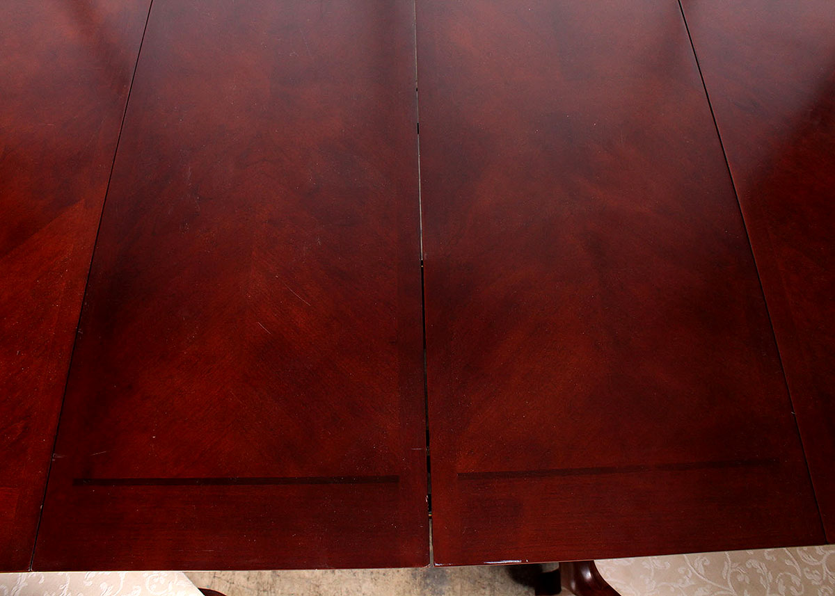 Duncan Phyfe Style Dining Table and Chairs