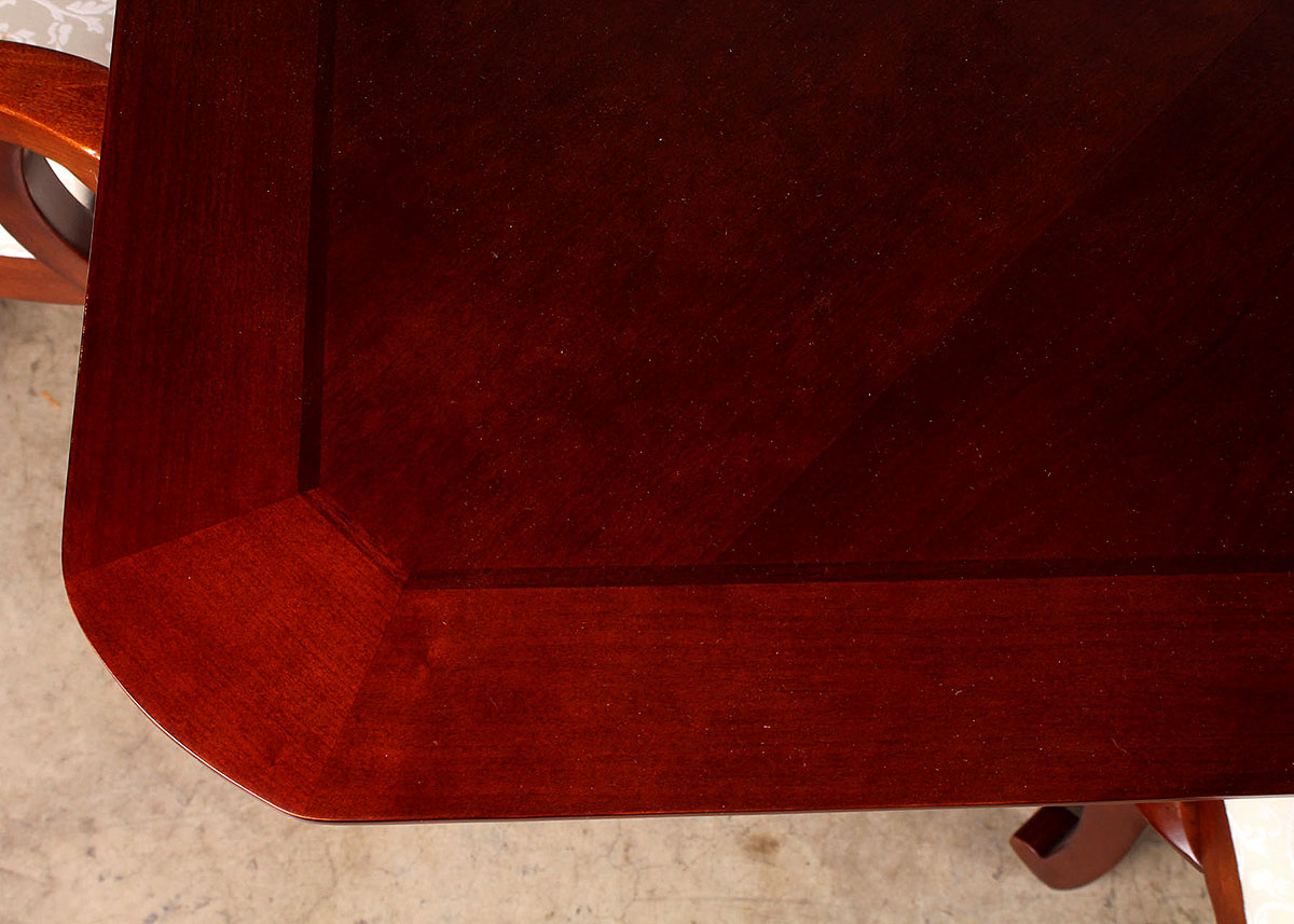 Duncan Phyfe Style Dining Table and Chairs