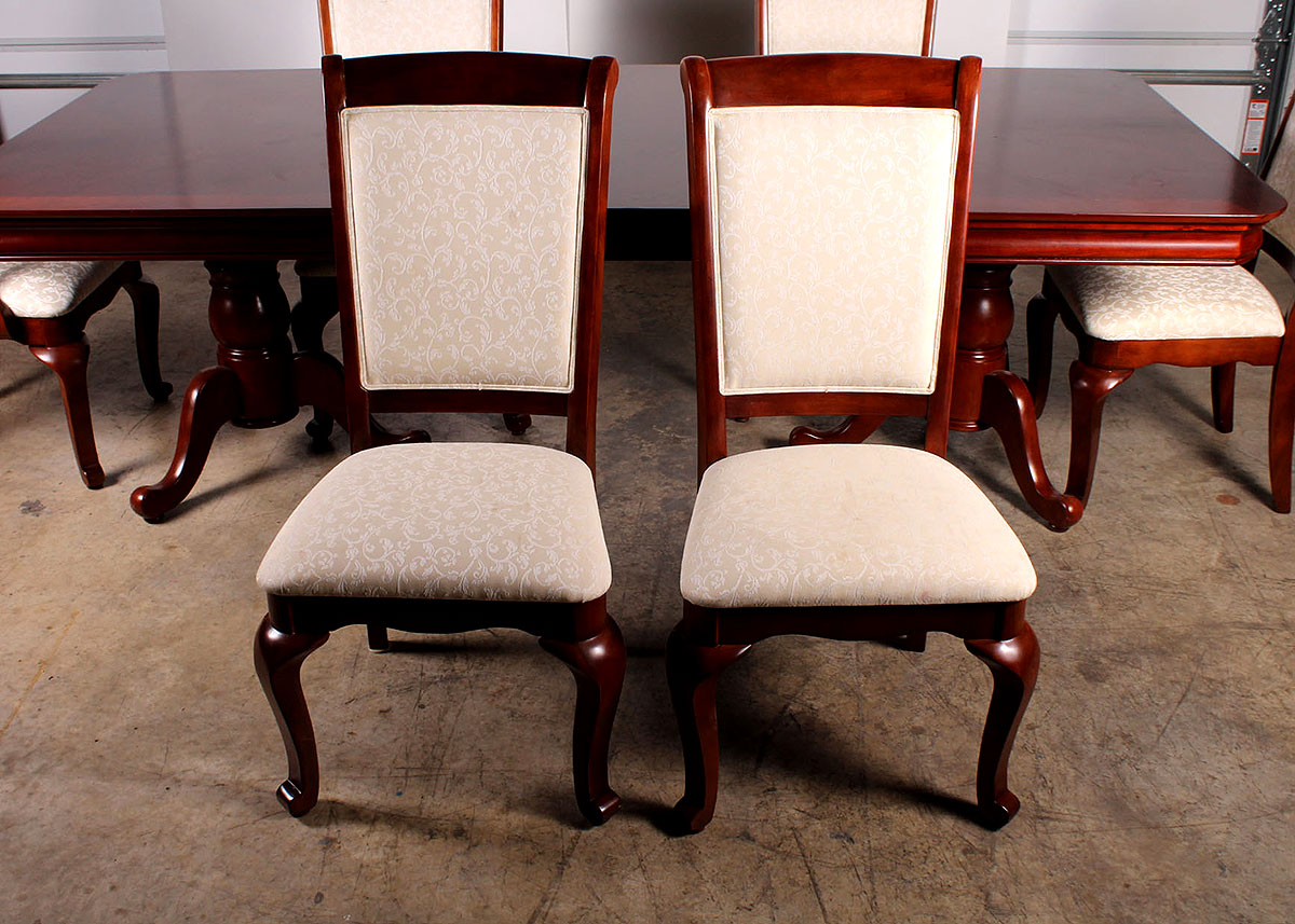 Duncan Phyfe Style Dining Table and Chairs