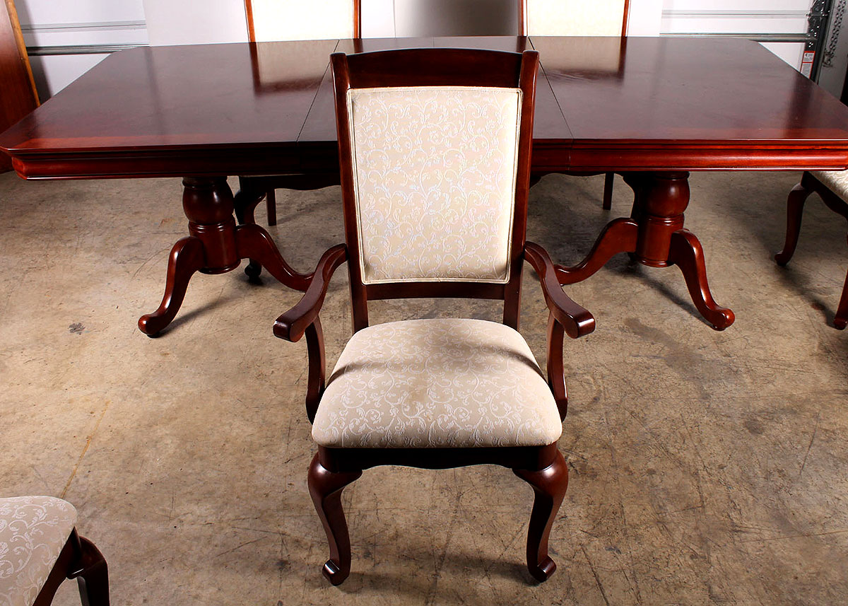 Duncan Phyfe Style Dining Table and Chairs