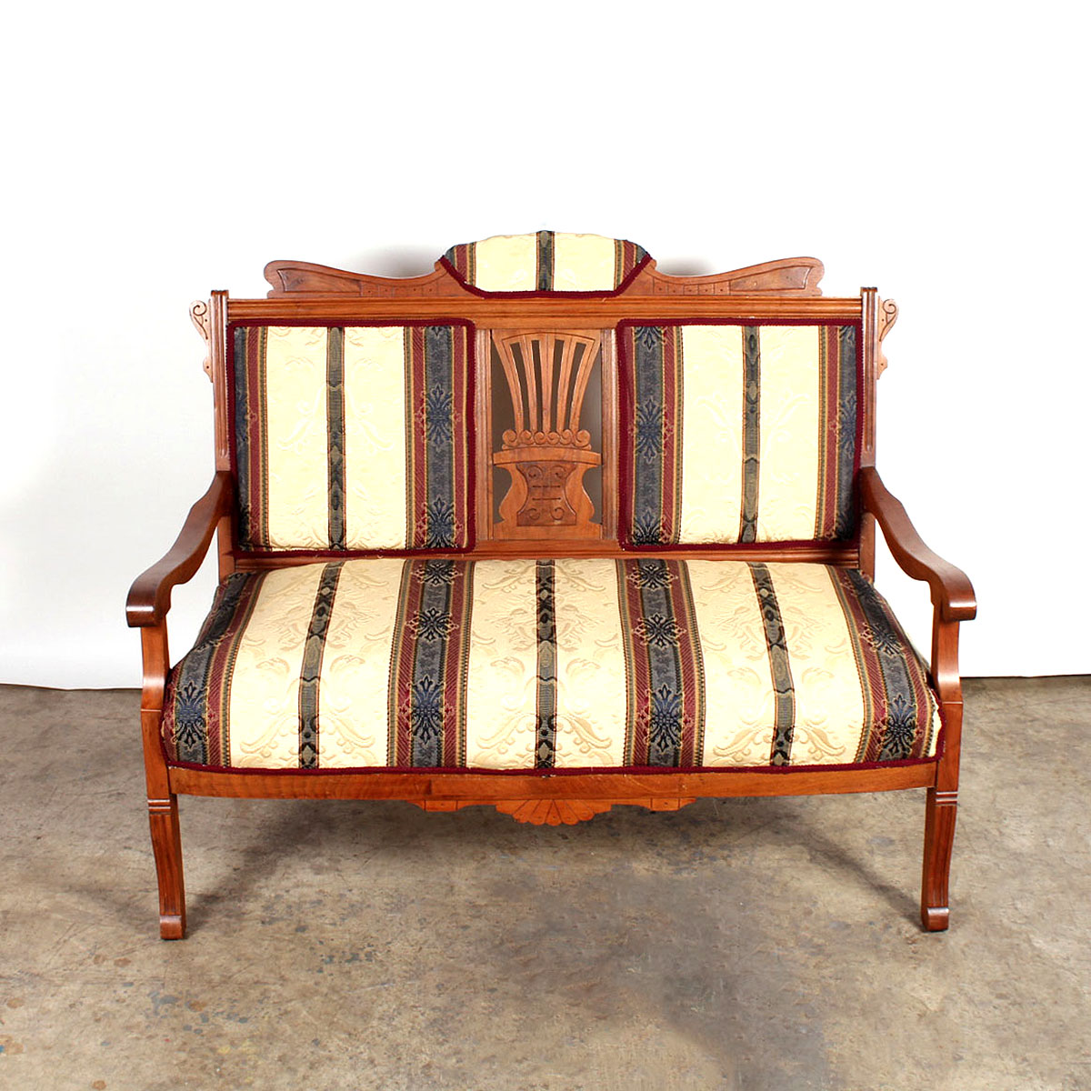 1890 Eastlake Victorian Bench