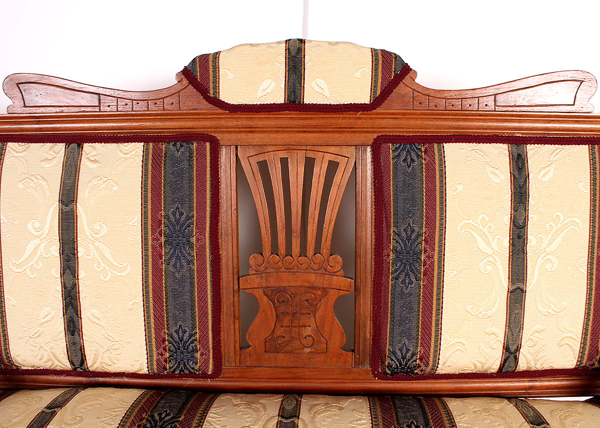 1890 Eastlake Victorian Bench