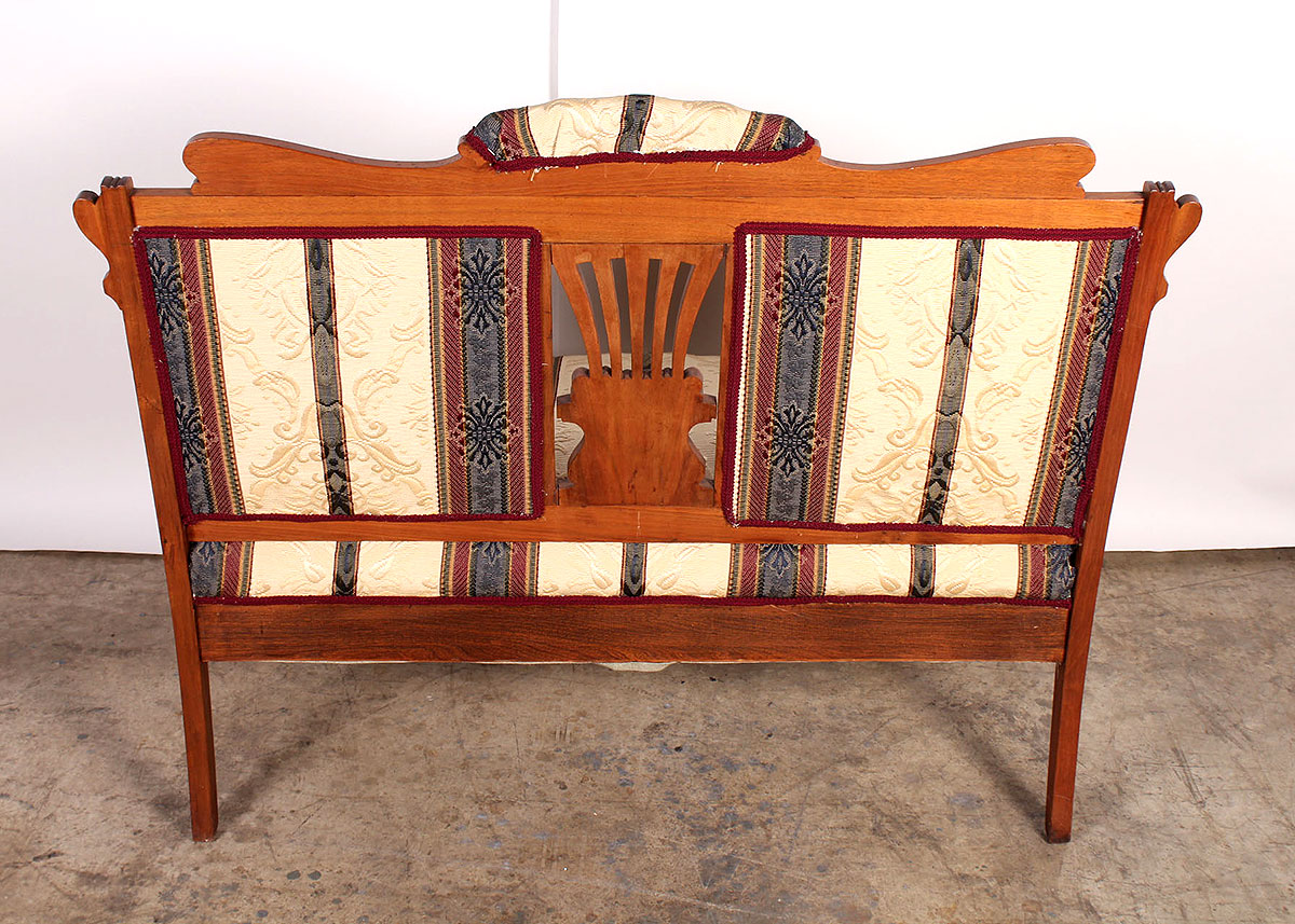 1890 Eastlake Victorian Bench