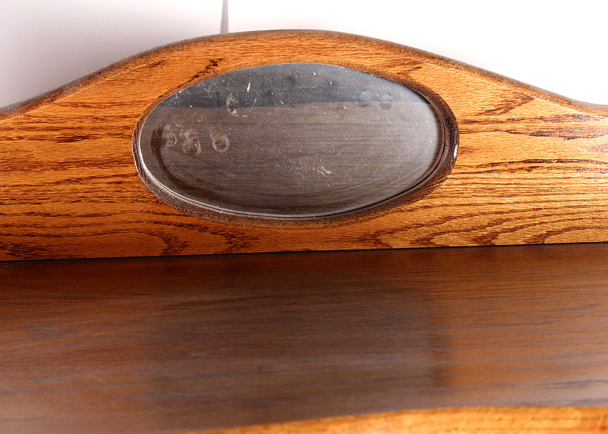 Bowed Glass Display Cabinet