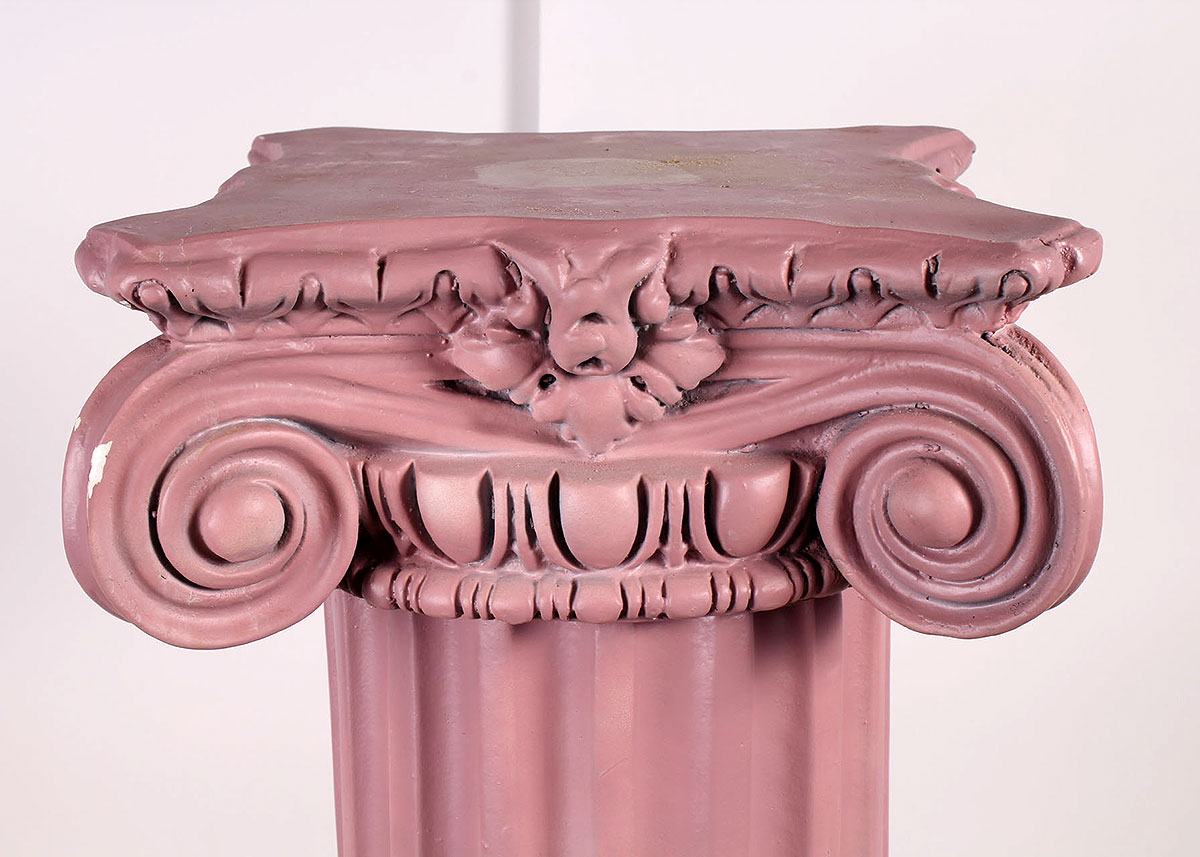 Pink Accent Column