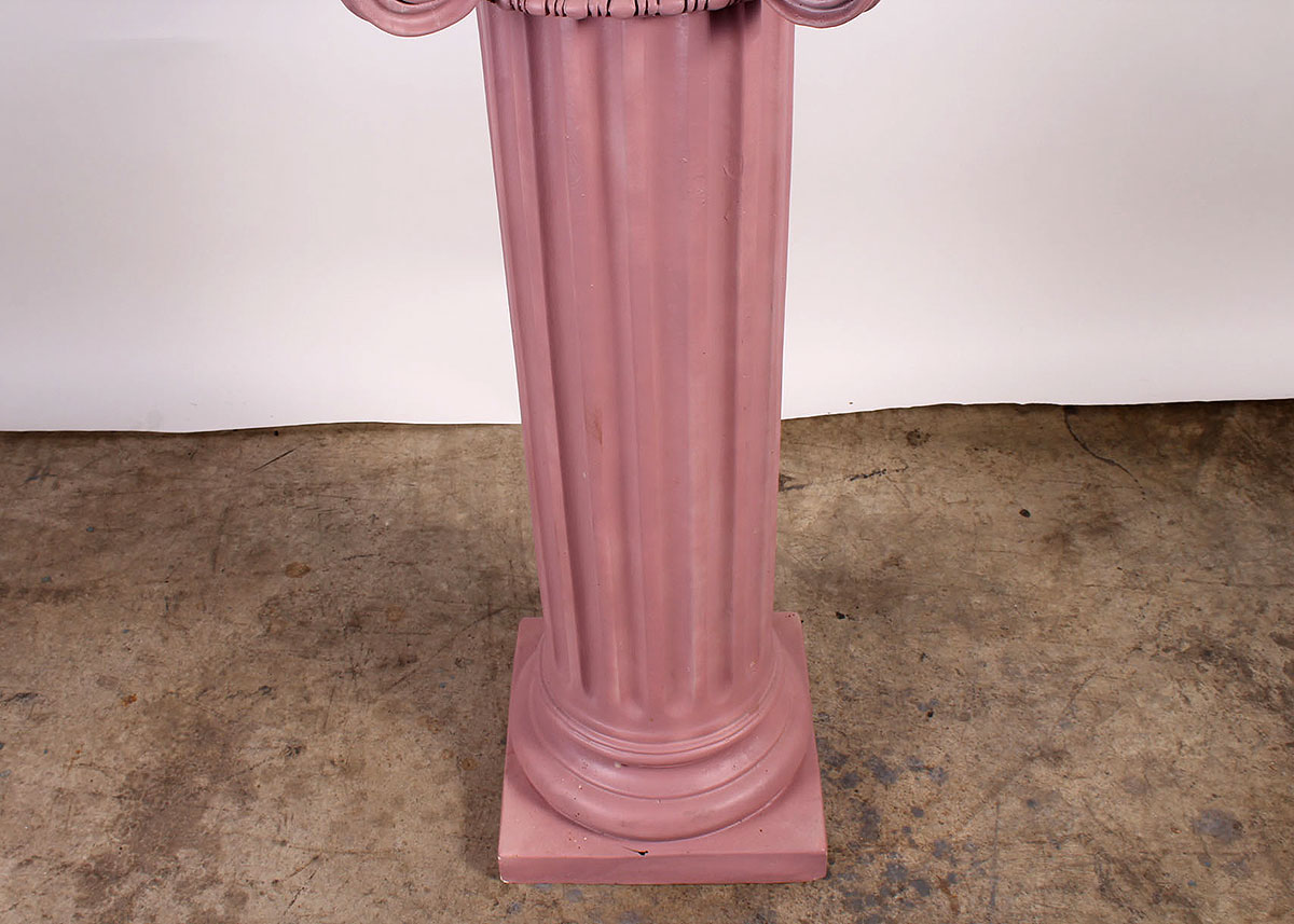 Pink Accent Column