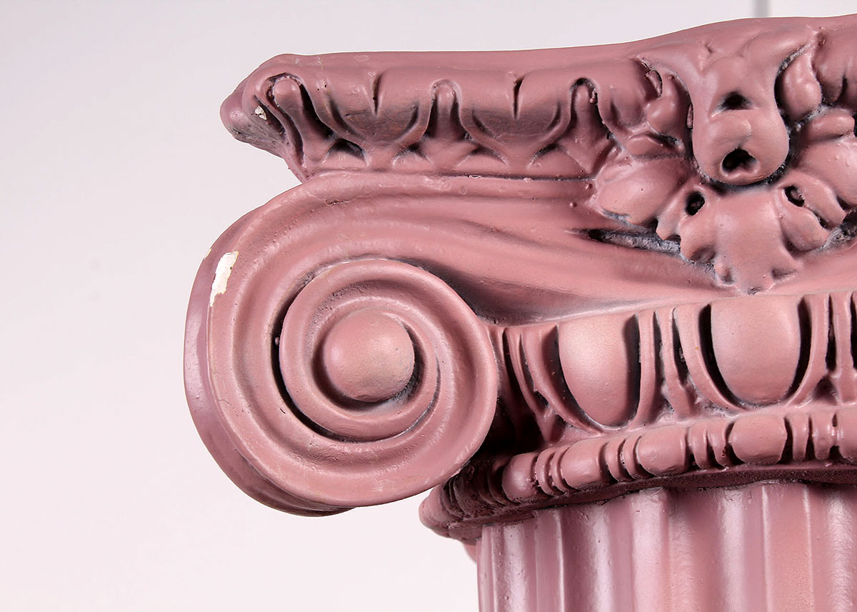 Pink Accent Column