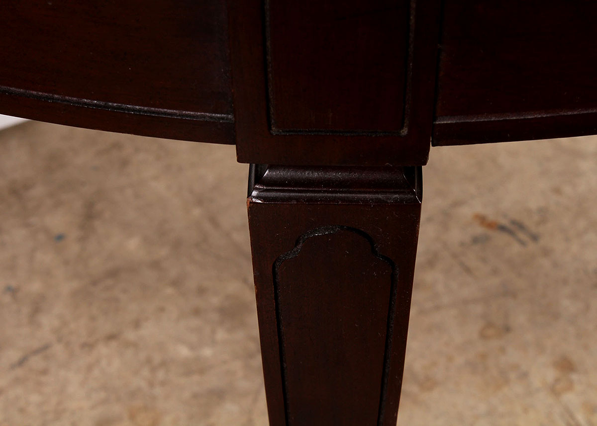Federal Style Demilune Table