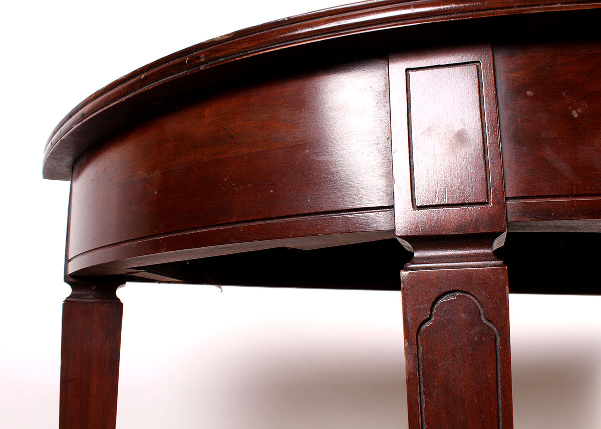 Federal Style Demilune Table