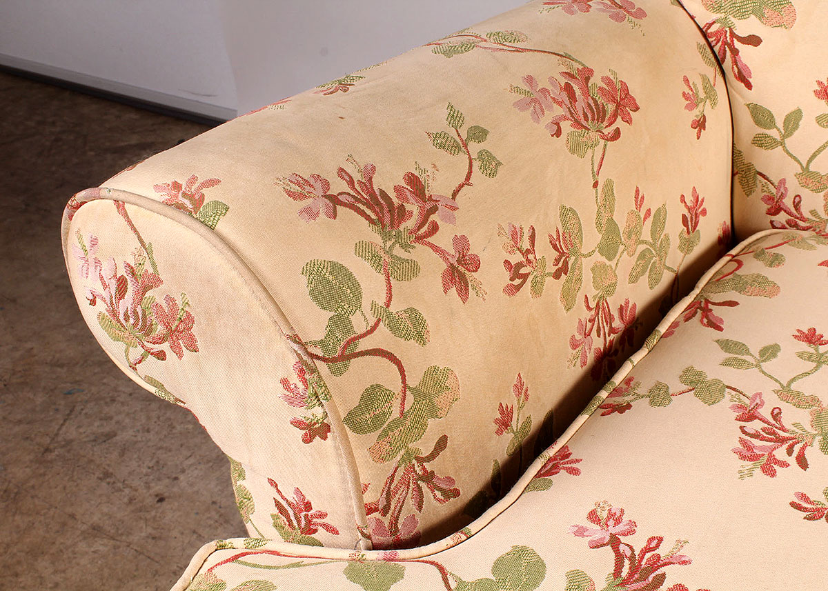 Contemporary Floral Armchair