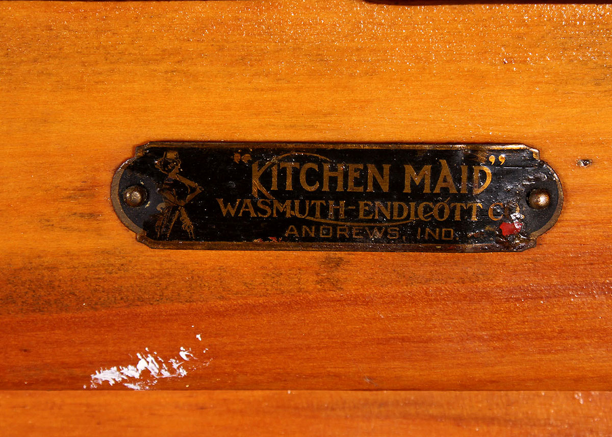 Vintage Wasmuth-Endicott Kitchen Maid Cabinet