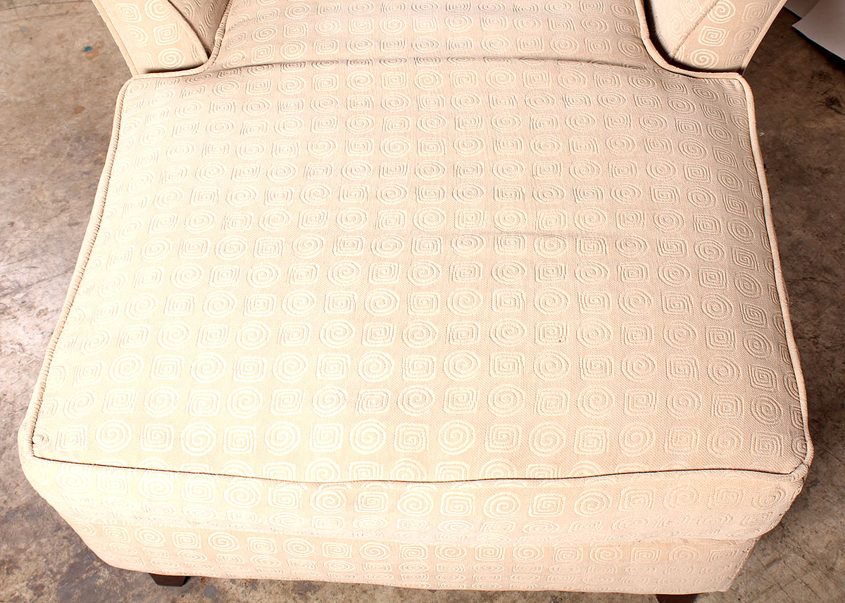 Contemporary Beige Chaise Lounge