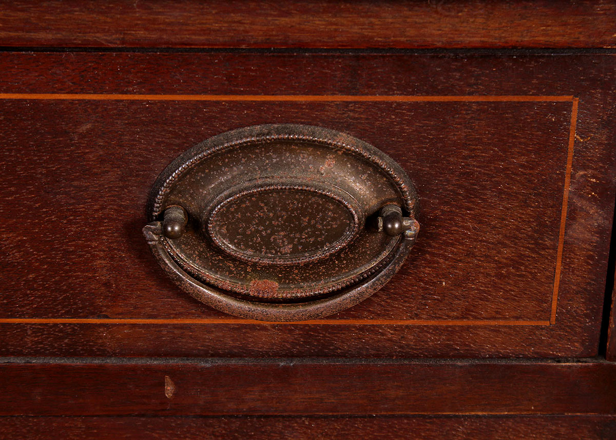 Early 20th Century Maddox Tables Mahogany Writing Desk