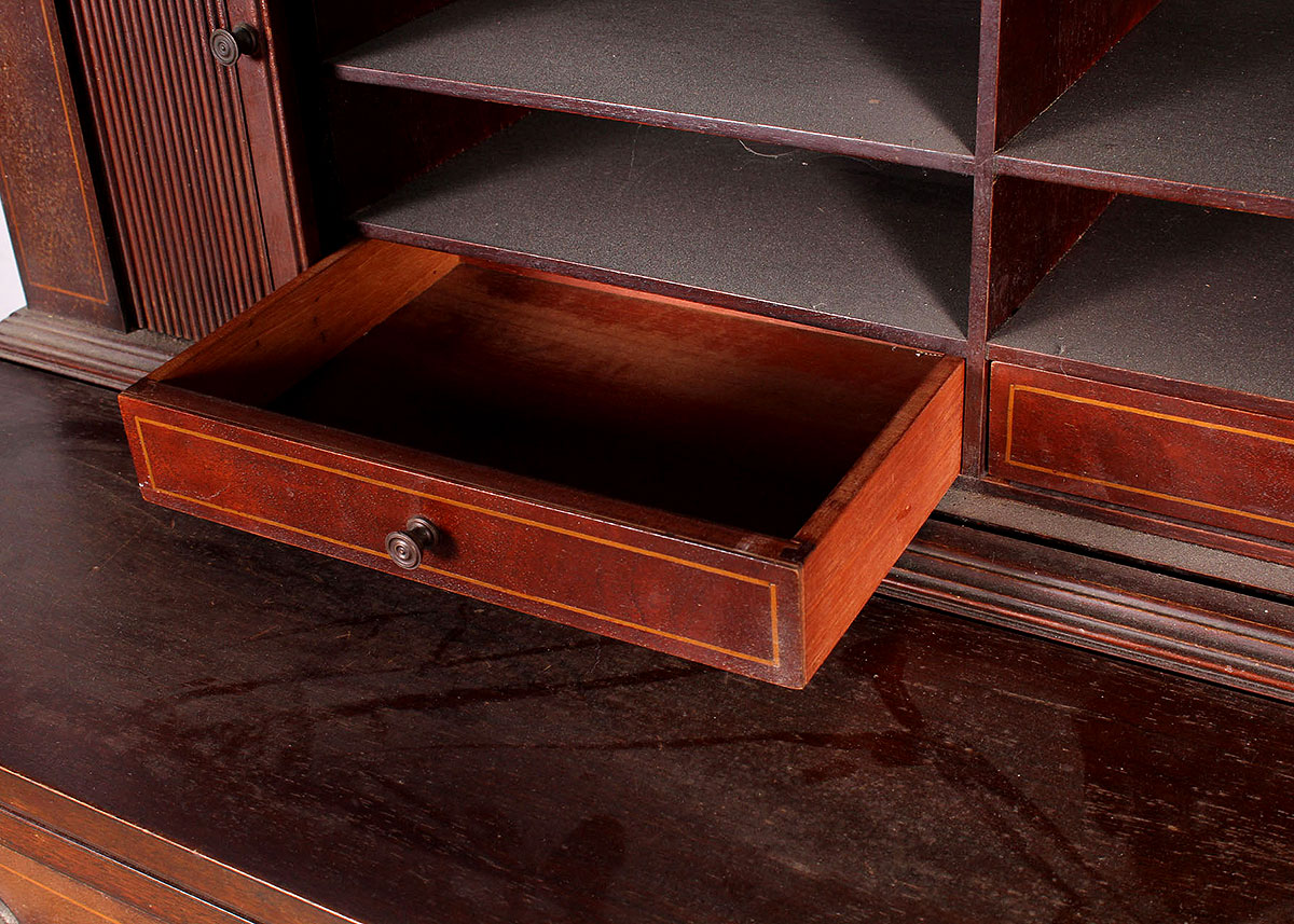 Early 20th Century Maddox Tables Mahogany Writing Desk