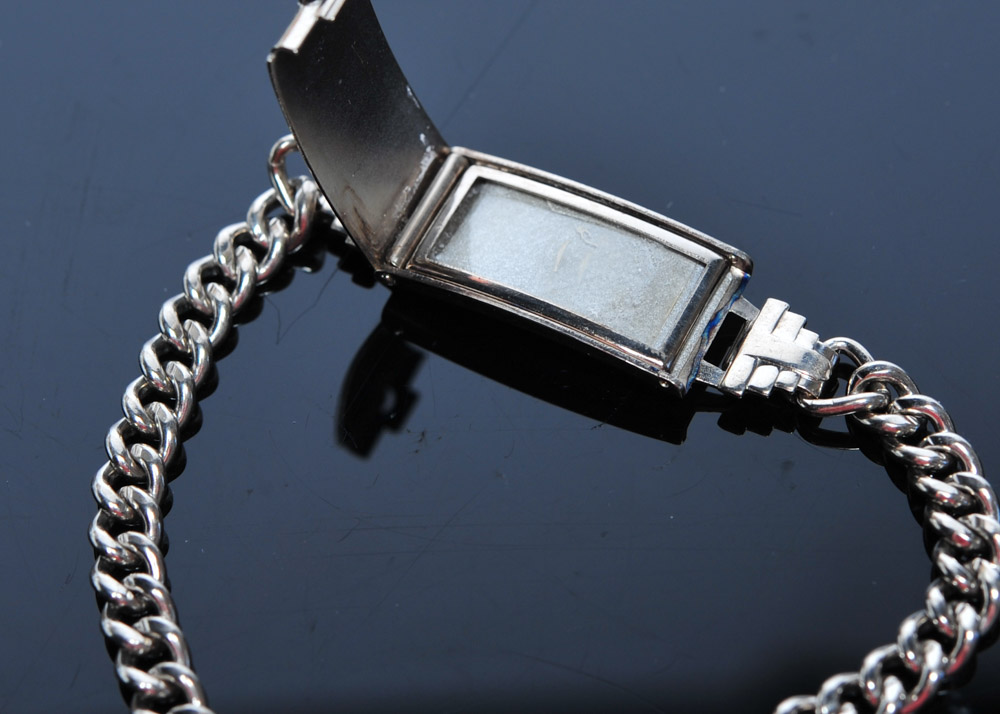 Vintage Sterling Silver ID Bracelet