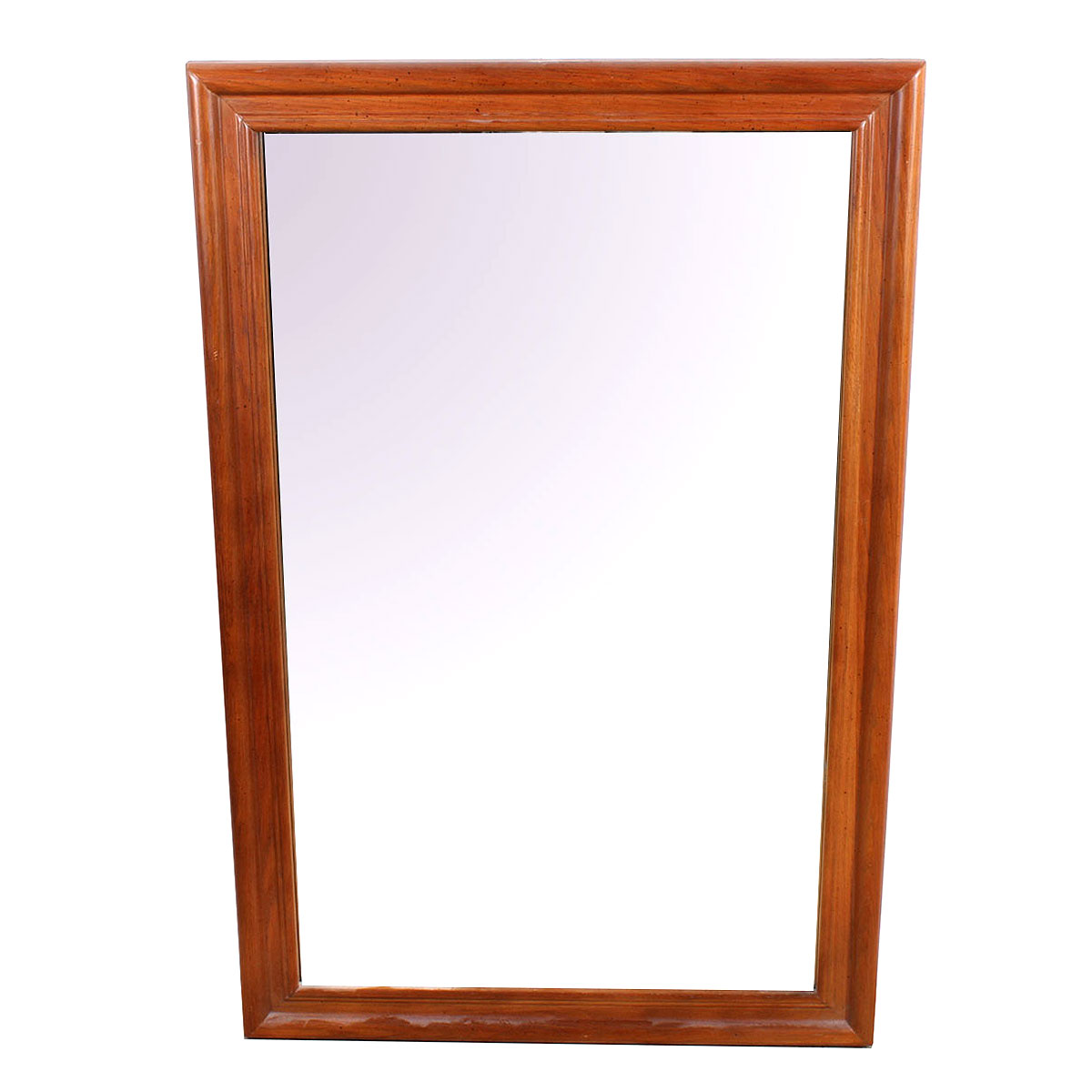 Framed Cherry Colored Mirror