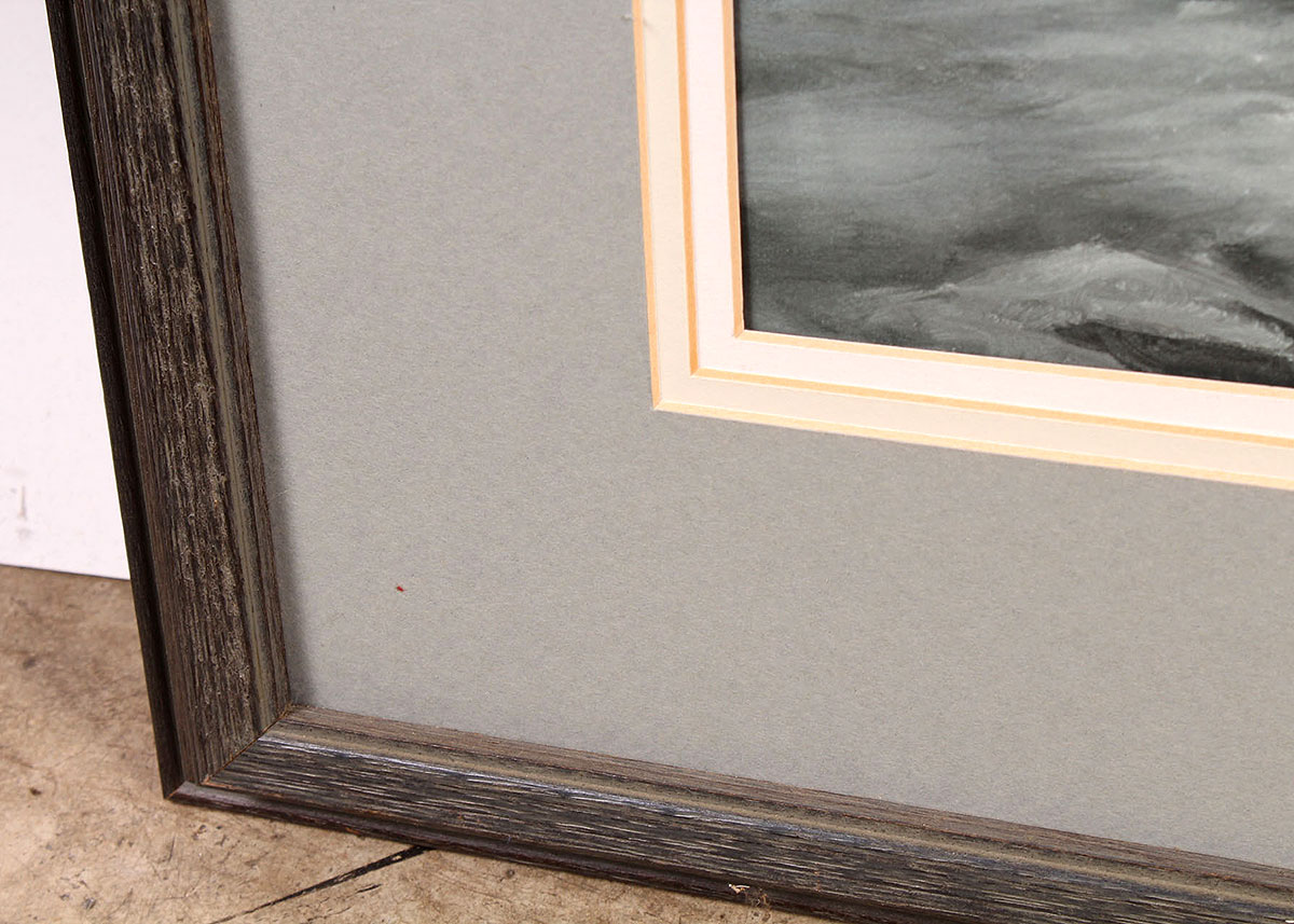 Framed Charles Fracé Offset Lithograph